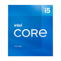 Processeur Intel Core i5 11600 utilisé 6 cœurs jusqu'à 4.8 GHz 65W mémoire DDR4 utilisé CPU prise en charge Socket LGA1200 carte mère B560 Z590