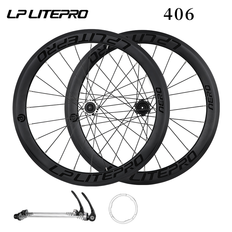 LP Litepro AERO UltraLight 20 Inch BMX Wheel Set - Double Rim Disc