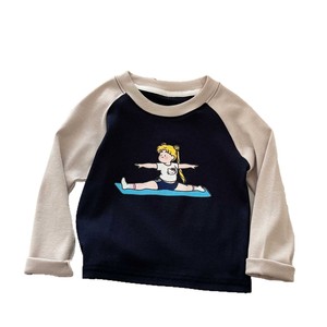 Girls Cartoon Print T-Shirt <b>Long</b> <b>Sleeve</b> Cotton Spring Autumn Casual <b>Base</b> <b>Layer</b> Top - Product Image 5