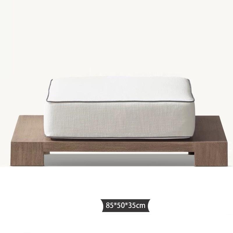 Pied (bâche en teck oliven importée)