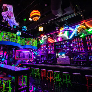 Lampe d'angle à LED noire néon <span class=keywords><strong>UV</strong></span> 365nm et 395nm avec interrupteur au pied pour peintures fraîches Blacklight - Product Image 4