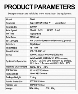 Sunika SK60 Modell 24 Zoll PET-Film DTF-Drucker 60cm 2-Kopf <span class=keywords><strong>Epson</strong></span> Druckkopf Vollautomatischer Rolle-zu-Rolle Pigment-/DTF-Tintendrucker 1 Jahr Garantie - Product Image 6