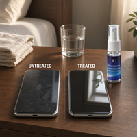 Protecteur d'écran liquide de qualité industrielle A1, nano micro-silice, essence céramique invisible modifiée anti-rayures, Guangdong