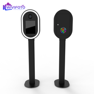 WIVIFOTO Nouvel équipement de location pour événements, fournitures de mariage, miroir ovale portable, support pour DSLR/iPad, écran tactile, en métal et aluminium, pour la photographie d'événements - Product Image 5