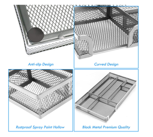 Organizzatore per Cassetti da Scrivania, Accessori per Ufficio e Organizzatori per lo Spazio di Lavoro, per Conservare Utensili e Forniture da Ufficio - Product Image 4