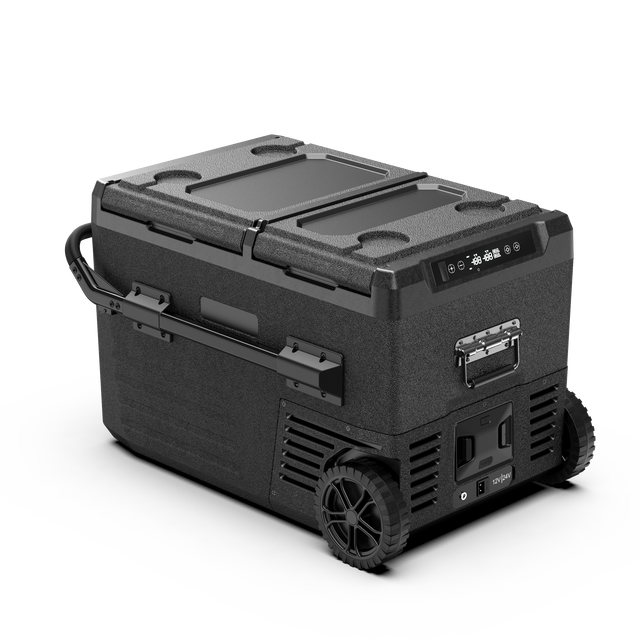 Portable Mobile Solar Powered Refrigerator Fridge Freezer Car Cooler With Built-in Battery Solar 12V Freezer Camping Fridge