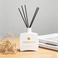 Diffuseur à bâtonnets 200 ml et ensemble cadeau diffuseur à bâtonnets, diffuseur d'arômes de luxe personnalisé, parfum d'ambiance pour la maison