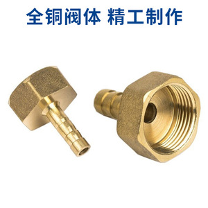 Connecteur en laiton à filetage interne, type pagode, 4 points, 6 points, filetage standard britannique pour adaptateur de tuyau de gaz - Product Image 2