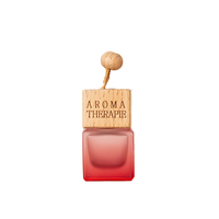 Diffuseur de parfum pour voiture FTQS – Bouteille vide en verre à suspendre, moderne, portable et populaire pour l'aromathérapie et la cologne