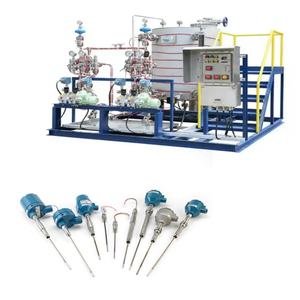 Système monté sur châssis avec capteur de température Rosemount 214C et transmetteur EMERSON 148 248 644 648 114C Thermowell - Product Image 1