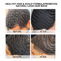Pommade Coiffante 360 Wave Marque Blanche pour Cheveux 4C, Cire Coiffante Définissante pour Tresses et Boucles, Idéale pour Cheveux Afro Bouclés, Vente en Gros pour Barbiers