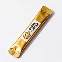 Sachets personnalisés 3g 5g en aluminium laminé, mini-rouleaux de film pour emballage de paprika, café instantané en poudre