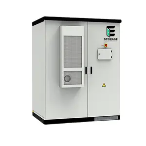 100kw 215kwh 280ah không khí làm mát bằng lưới ESS Pin tích hợp tủ thương mại và hệ thống lưu trữ năng lượng mặt trời
