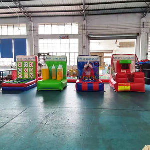 4-in-1 commercial PVC inflatable carnival game set jeux gonflables carnival units for outdoor events - Product Image 2