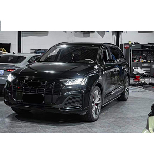 OEM stile Gloss Black Sline griglia per Audi Q7 SQ7(2020 2023)Upgrade W/ACC sostituzione griglia Aftermarket nero lucido - Product Image 6