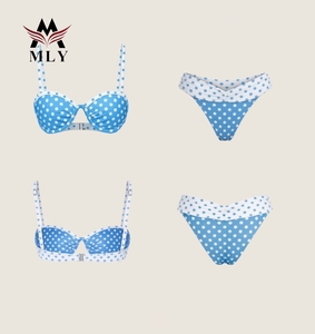 MLY Fabricante de Moda Praia Personalizada 2026 Novo Verão Feminino Conjunto de Duas Peças com Top Triângulo Biquíni Micro Fio Dental Sexy Traje de Banho - Product Image 6