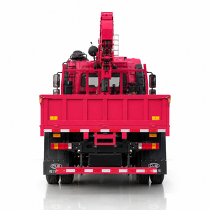 รถบรรทุกติดเครนไฮดรอลิก CLW 8x4 12 ตัน สำหรับขนย้ายวัสดุก่อสร้าง - Product Image 4