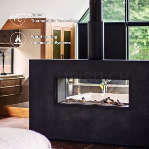 Chimenea de Gas Moderna Personalizable MEISU.CH con Sensor, Calentador <span class=keywords><strong>y</strong></span> Horno con <span class=keywords><strong>Conductos</strong></span> - Product Image 4