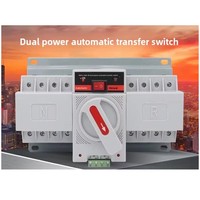 Mini-commutateur de transfert automatique double source CDQ3-63 monophasé 220V 2P/4P 20A 32A 63A de qualité CB fabriqué en Chine