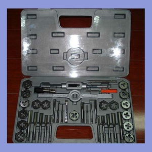 Tap & Die Bộ 40 Cái Tap Và Die Set Vít Chủ Đề Tay Tap Chủ Đề Cán Die - Product Image 6