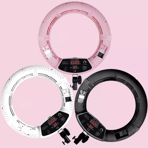 96W Yidoblo FD-480II bianco/rosa/nero anello fotografico luce LED Video lampada fotografica Studio illuminazione 2700-7500K 480 luci LED - Product Image 3