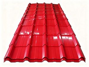 Tôle de toiture en acier métallique peinte en couleur PPGI PPGL, panneau de toiture en carton ondulé de 0,6 mm - Product Image 5