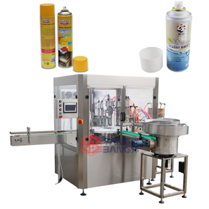 Aerosol Car Care Spray Filler Paint Spray Filling Equipment Tyre Repair Spray Aerosol Filling Machine