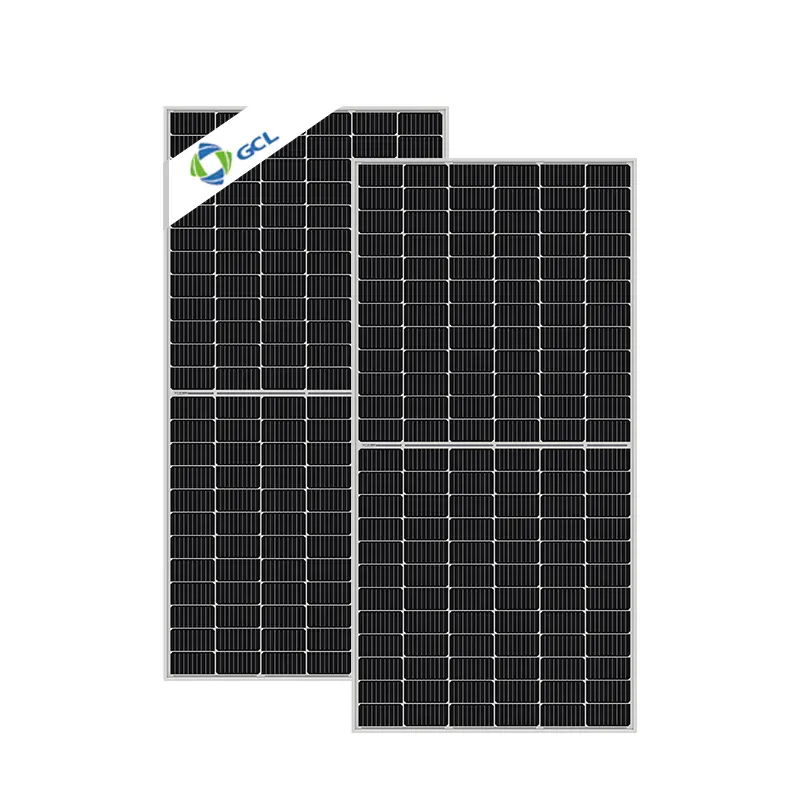 GCL 550W 555W nastro telaio colore nero MBB linea elettrica pannelli solari per il mercato solare