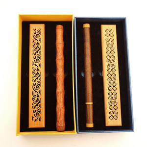 Di bambù oud bruciatore di incenso oud bruciatore di legno - Product Image 5