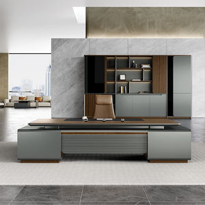 Escritorio DE OFICINA DE MADERA moderno, muebles de oficina ejecutiva de lujo, mesa de gestión, escritorio, escritorios de oficina CEO - Product Image 1