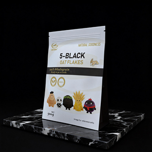Cereal Premium <span class=keywords><strong>5</strong></span>-Black Oatmeal con Sésamo Negro <span class=keywords><strong>para</strong></span> Bebés y Niños, Desayuno Saludable, Alto en Fibra y Calcio - Product Image 1