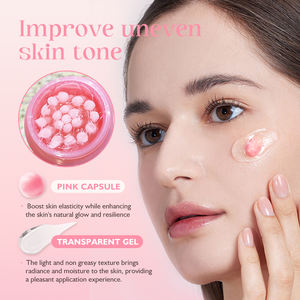 Crème Hydratante Coréenne pour le Visage au Rétinol, Vitamine E, PDRN et Capsules de Collagène Rose pour une Peau Éclatante 50g - Product Image 3