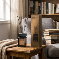 Diffuseur de parfum d'ambiance naturel de luxe pour chambre, hôtel, salle de bain, toilettes, élégant, longue durée