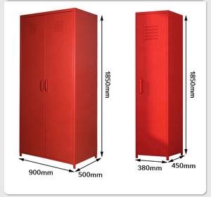 Lemari Loker Logam Satu Pintu Kamar Tidur Lemari Baja 1 Pintu - Product Image 1