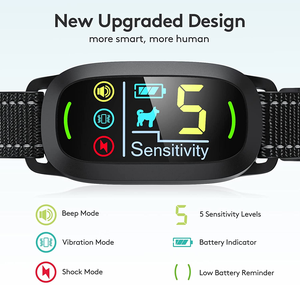 <span class=keywords><strong>Collar</strong></span> Antiladridos Automático para Perros con Entrenamiento por Descarga, Resistente al Agua IP67 y Recargable para Perros Pequeños, Medianos y Grandes - Product Image 2