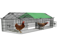 Cage pliable en métal avec plateau et ouverture supérieure sécurisée pour chiens de petite et moyenne taille, idéale pour l'intérieur - Vente en gros