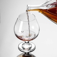 Verres à vin rouge et à whisky à pied court en verre épais avec motif grande orchidée blanche pour banquets de mariage