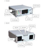 Test d'étalonnage de vérification de compteur d'énergie de Source d'alimentation standard triphasée AC DC pour banc d'essai de compteur d'énergie électrique