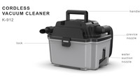 16L 18V LXT Lithium-Ion Brushless BLDC moteur sans fil filtre HEPA Portable humide/sec extracteur de poussière/aspirateur, outil seulement