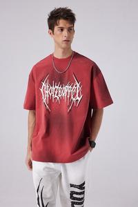 <span class=keywords><strong>T</strong></span>-shirt da uomo di alta qualità con ricamo a ragnatela. Alla Moda e Trendy. Disponibile all'Ingrosso. - Product Image 2