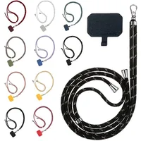 Cordons de téléphone portable personnalisés, promotionnels, écologiques, résistants à la décoloration, durables, en polyester.