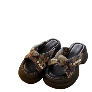 Sandalias de lujo 2026 nuevas para mujer, de tacón bajo y punta abierta, suela suave, planas, sencillas, tallas grandes, para verano - Product Image 4