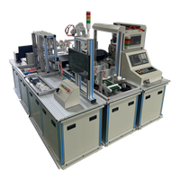 Plataforma de Entrenamiento de Integración de Sistemas de Fabricación Inteligente LG-ISFTP03 con Robot Industrial y Control PLC