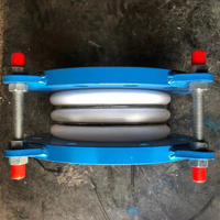 Joint flexible de soufflet d'expansion en caoutchouc de PTFE de bride d'acier au carbone ou d'acier inoxydable DN800 pour la canalisation corrosive