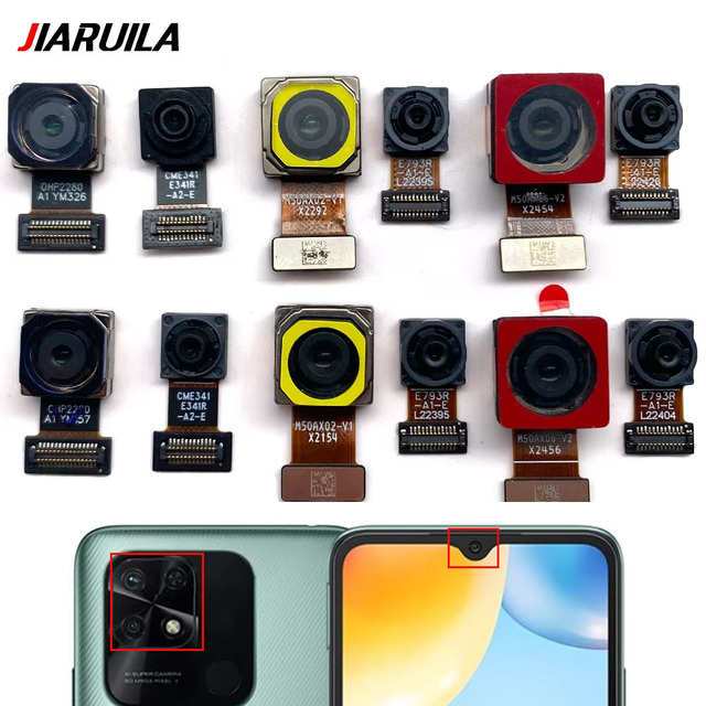 Wholesale Mobile Phone Back Rear Camera Module Flex for Xiaomi Redmi 10A 10C 12C Front Camera Phone Spare Parts