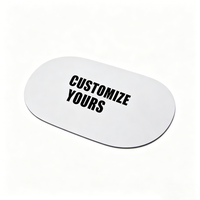Tapis de souris vierges en caoutchouc blanc pour sublimation, format personnalisé, impression par transfert thermique, forme personnalisée, pour jeux, bureau, ordinateur portable, usage professionnel, en stock