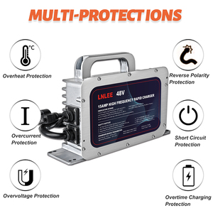 <span class=keywords><strong>Chargeur</strong></span> rapide étanche LNLEE personnalisé 1200W 48V 18A 20A LiFePO4 haute puissance 58.4V pour voiturette de golf, chariot élévateur, <span class=keywords><strong>camping</strong></span>-<span class=keywords><strong>car</strong></span> - Product Image 3