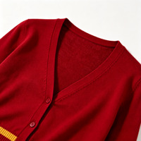 Ensemble deux pièces en maille à rayures, col en V, cardigan et jupe à sequins, grande taille pour femmes, tenue assortie pour dames, vente chaude