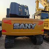 Excavatrice hydraulique SANY de haute qualité, pelle sur chenilles d'origine, sans fuite d'huile, Sany 155C, excavatrice d'occasion pour travaux de construction