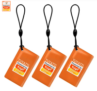 Carte RFID personnalisée en gros, résistante aux intempéries, étanche, fréquence 13,56 MHz, pour porte en bois ou en aluminium, logo personnalisé, compatible avec le réseau Wi-Fi